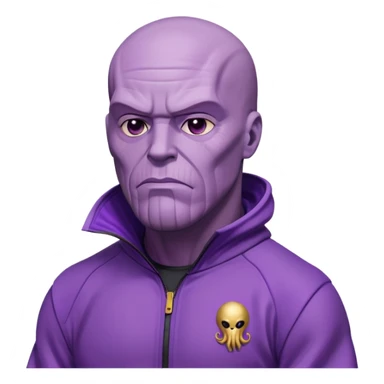 Thanos from squid game sticker