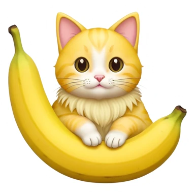 a banana cat sticker