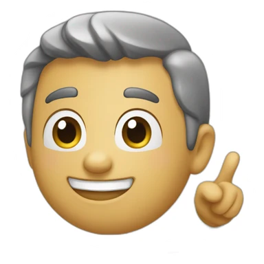 I'm looking for an emoji that captures the feeling of success, like a trophy or a congratulatory gesture! sticker