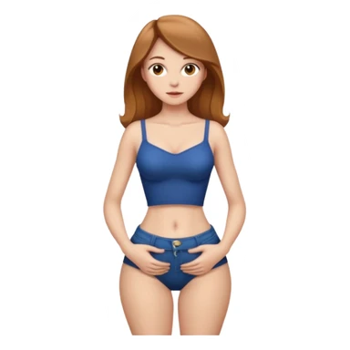 Skinny legend. Girl with Super tiny toxicly dramatic waist compared to her hips/chest sticker