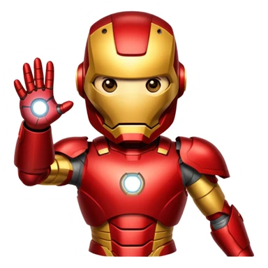 Ironman emoji sticker