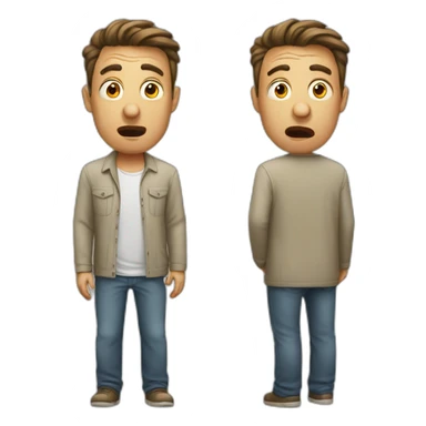 guy-surprised-during-taking-a-dump sticker