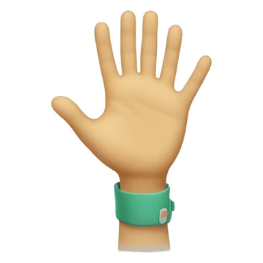 KIDS DOING HIGH FIVE sticker