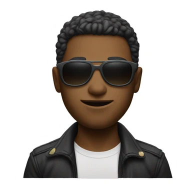 cool dude in shades sticker