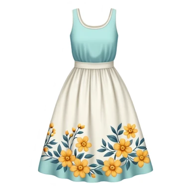 summer dress sticker