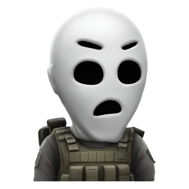 Ghost from Cal Of Duty  sticker