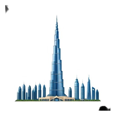 Burj khalifa sticker