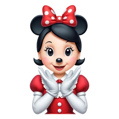 Minnie mouse ￼ sticker