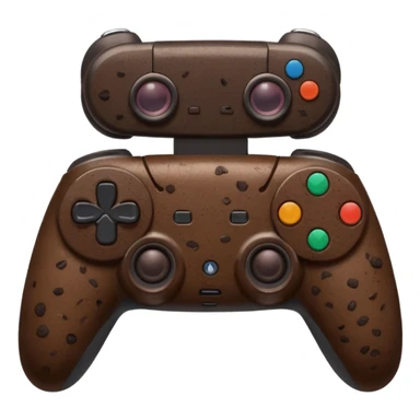 Two poops with glasses and a ps5 controller sticker