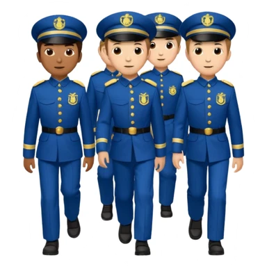 Boys brigade parade emcees sticker