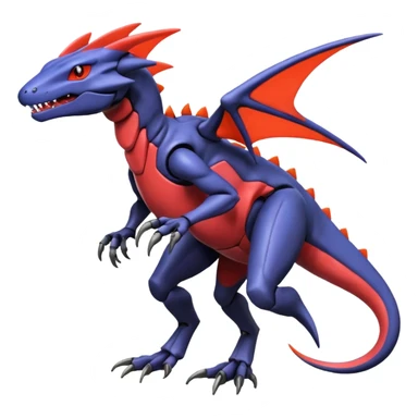 Heliolisk-Salandit-Cyclizar-Genesect-Pokémon, full body sticker