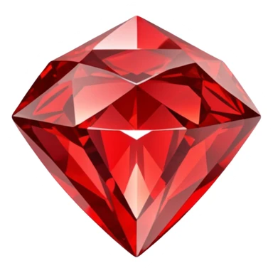 Red Diamond Crystal with "RED" written in the center sticker