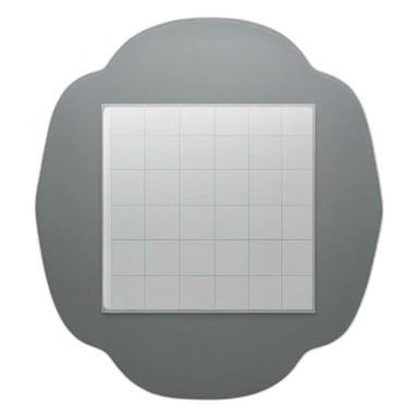 gray square chart finance sticker