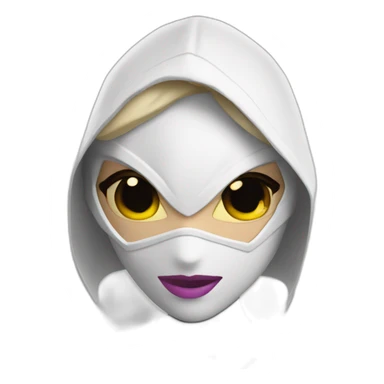 spider-gwen-mask sticker