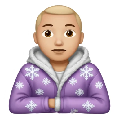 Winter Cozy Pajamas sticker