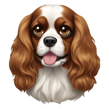 King Charles spaniel sticker