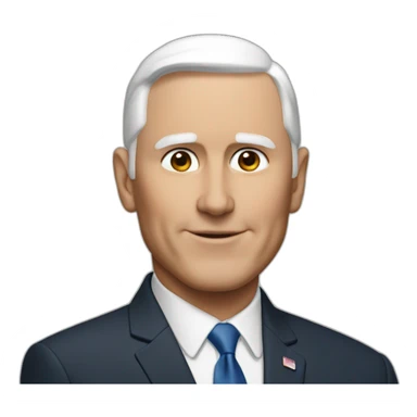 Mike Pence official portray sticker