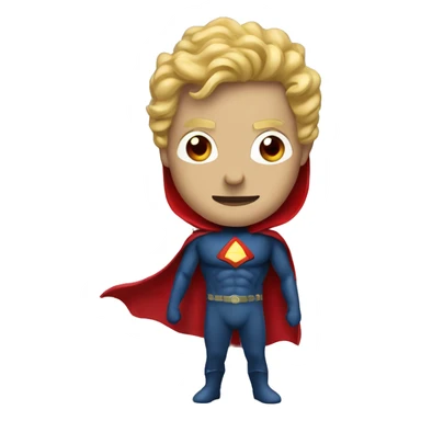 super homelander from "the boys" series with red eyes  sticker