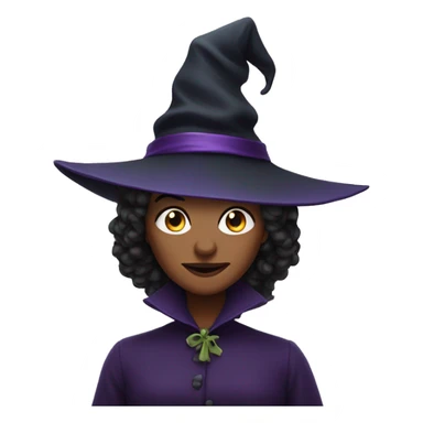 Agatha witch sticker
