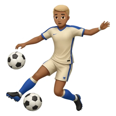 soccer tackling sticker
