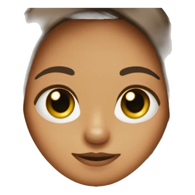 un gato negro con ojos verdes con una chica de 13 años con el pelo marron sticker