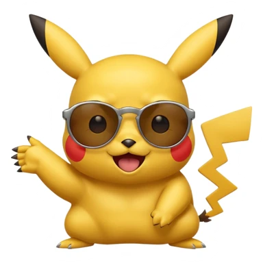 Pikachu qui enlève ses lunettes de soleil et fait un clin d'œil animé https://cdn.discordapp.com/emojis/1081263322445398087.webp?size=96&animated=true sticker