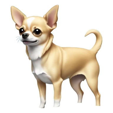 Chihuahua in snow sticker