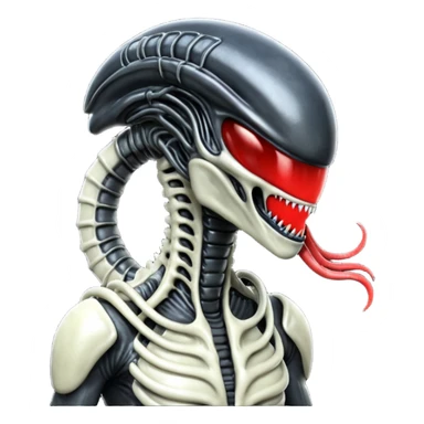 xenomorph from movie alien sticker