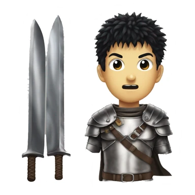 Guts from Berserk  sticker