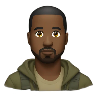 Kanye west in Costa Rica  sticker
