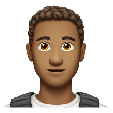 brown hairman-browneyes-light skin-european-handsome-sideparted sticker