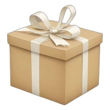 gift box opening full of papers with names sticker