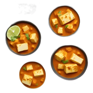 Paneer butter masala sticker