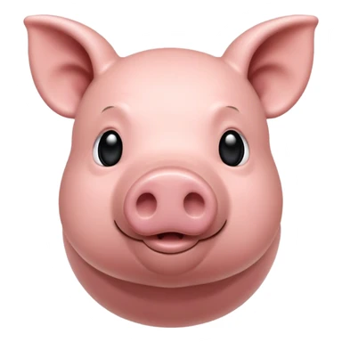 Un noir sur un cochon  sticker