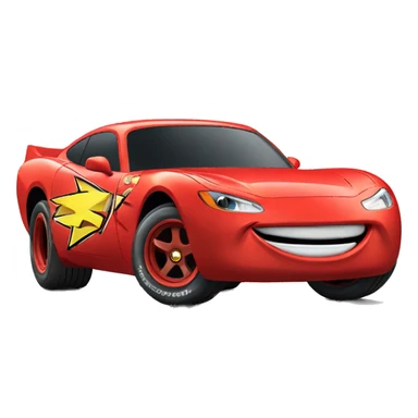 flash mcqueen emoji sticker
