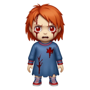 Child's Play Chuck Doll killer
 sticker
