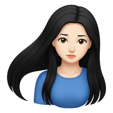  Woman necked bending over showing vagina sticker