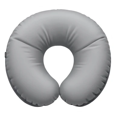 A plush travel pillow with gentle cushioning that wraps comfortably around the neck. sticker