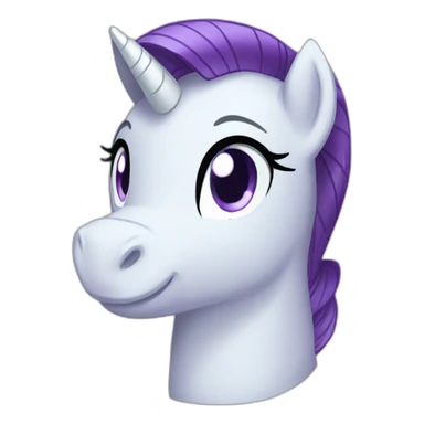 Rarity mlp sticker