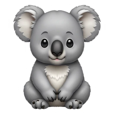 cinematic-noble-koala-portrait-emoji,-poised-and-regal,-with-a-stocky,-cuddly-build-and-a-plush,-well-groomed-grey-fur,-large-round-ears-and-a-distinctive-big-black-nose,-deep-set-soulful-dark-eyes,-simplified-yet-sharp-and-sophisticate sticker
