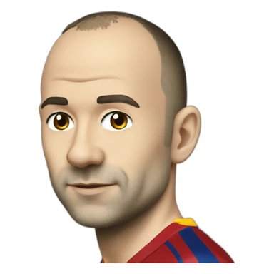 iniesta sticker