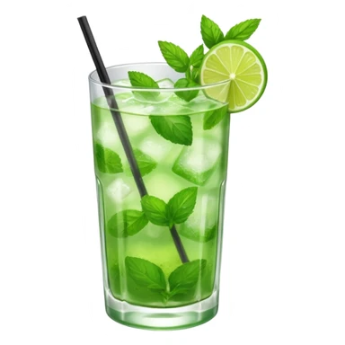 create a mojito emoji sticker