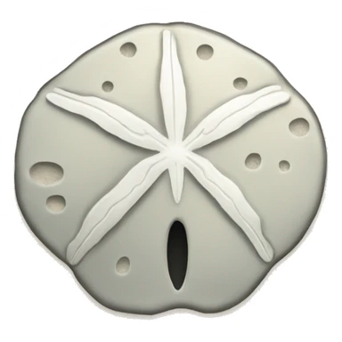 Sand dollar sticker