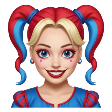 harley quinn margot robbie sticker