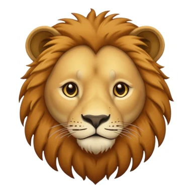 León desnutrido sticker