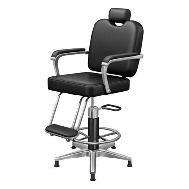 Hairstylist chair sticker