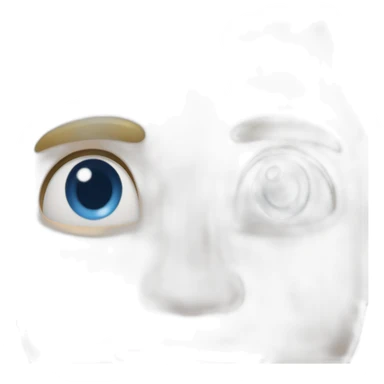 Detailed face and neck  of Daniel Craig as James Bond sticker