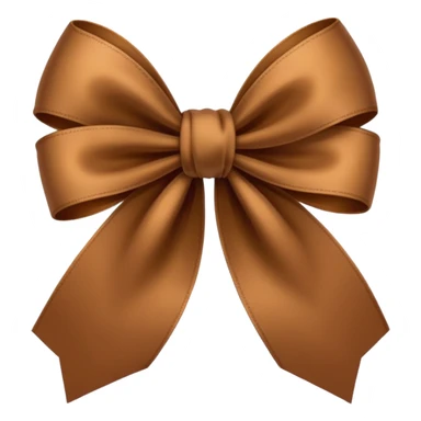 🎀 mude a cor do laço para marrom  sticker