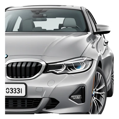 2020 gray bmw 330i sticker