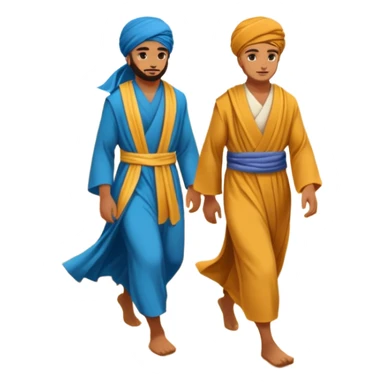 Desert Nomad Travelers sticker